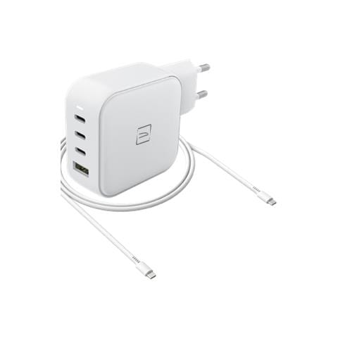 MA-GAN100-EU-W Caricabatterie per dispositivi mobili Universale Bianco AC Ricarica rapida Interno - Foto 1