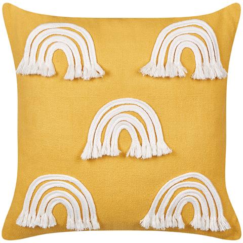Set Di 2 Cuscini Leea Cotone 45 X 45 Cm Giallo - Foto 7
