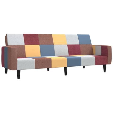 Divano Letto A 2 Posti In Tessuto - Foto 1