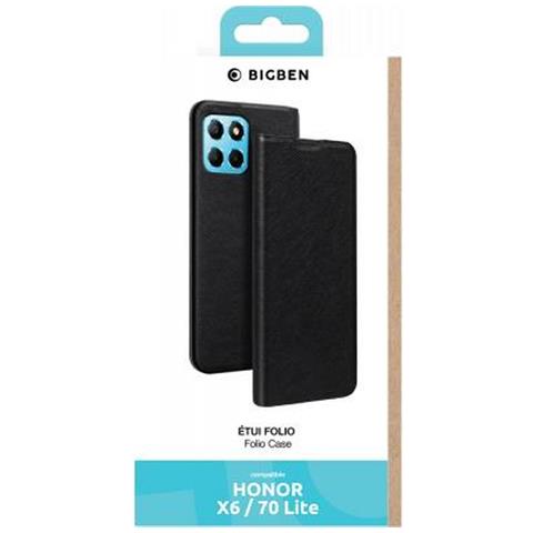 Custodia Protettiva Folio Per Honor X6/70 Lite, Nero - Foto 2