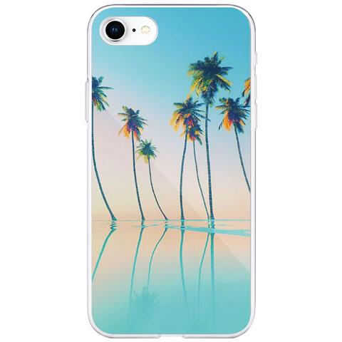 Cover Per Iphone 6/6s / 7/8/se (2022) Resina Semi-rigida Con Stampa, Multicolore - Foto 1