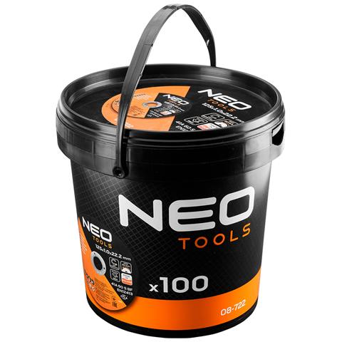 Dischi Da Taglio Per Metallo /inox 125 X 1,0 X 22,2 Mm, 41 A60-s-bf, Secchio Da 100 Pz. Prodotto In Polonia - Foto 1