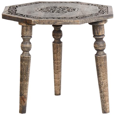 Tavolino Legno Di Mango Scuro Wandilo - Foto 2