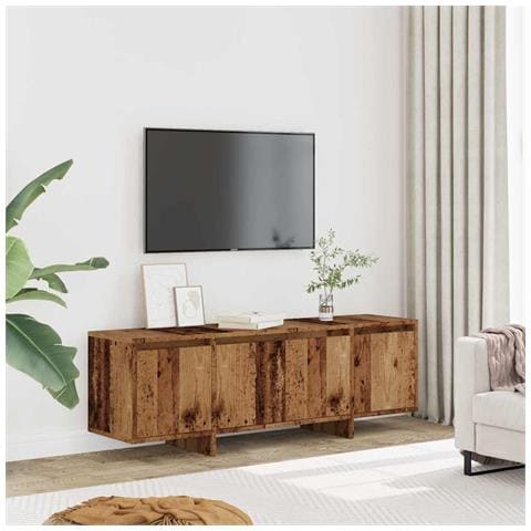 Mobile Porta Tv Legno Antico 120x30x40,5 Cm Legno Multistrato - Foto 3