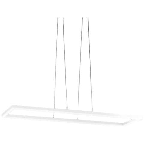 Plafoniera Bard A Sospensione A Led 52w Bianco 3394-43-102 - Foto 1