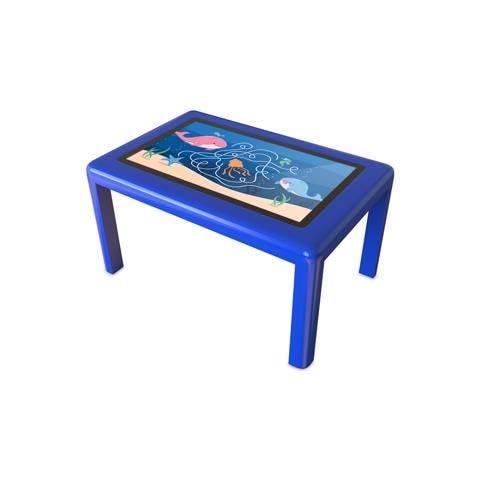 TAVOLO INTERATTIVO MULTIMEDIALE TOUCH ATLANTIS 43" E77-ID43A2L - OCTA CORE + 4/64GB - ANDROID 13 + DOPPIO SET DI GAMBE 52cm e 76 - Foto 1