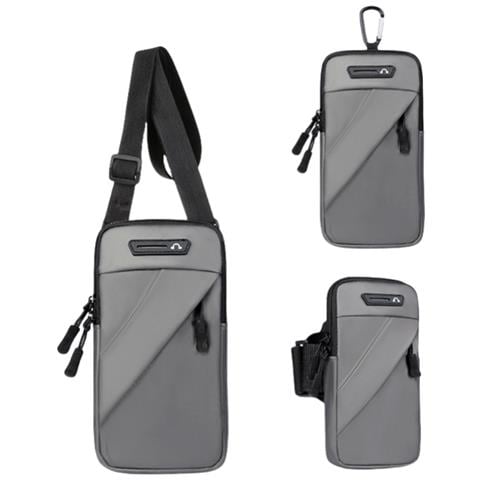 Fascia Da Braccio Sportiva Versatile: Il Tuo Compagno Ideale Per L'outdoor Grey - Foto 1