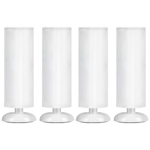 Staffe Per Gambe Da Tavolo Bianche - Set Da 4  30 Cm - Foto 1