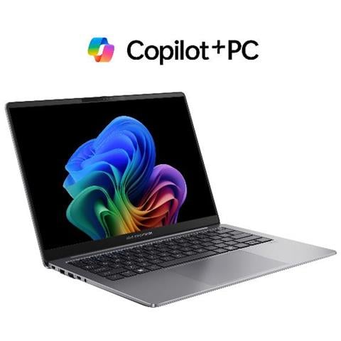 Notebook P5405CSA-NZ0726X Copilot+ Intel Core Ultra 7 258V Monitor 14" WQXGA RAM 32 GB SSD 1 TB Intel Arc Graphics 140V Windows 11 Pro - Foto 2