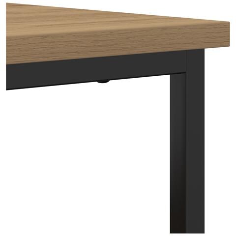 Credenza Artisan Rovere 100x35x80 cm Legno ingegnerizzato e Acciaio - Foto 9