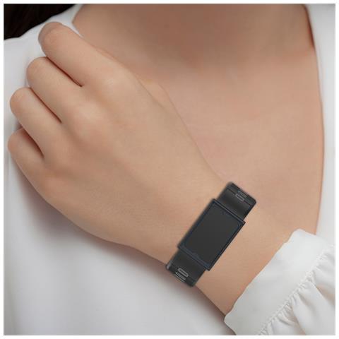 Cinturino Bicolore A Righe Orizzontali Compatibile Con Huami Amazfit Helio Strap - Foto 7