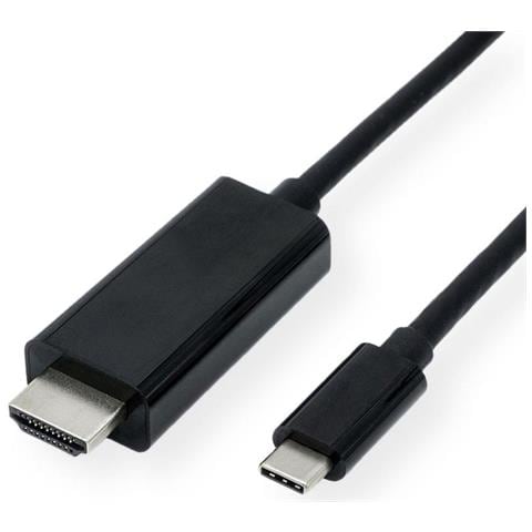 CAVO USB 3.1 C-HDMI 1MT M /M BK 3840X2160 @30HZ - Foto 1