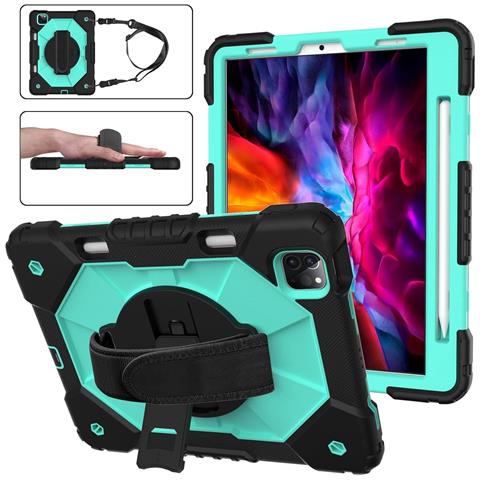 Custodia Per Ipad Air 4 10.9” Con Supporto E Tracolla Menta - Foto 1