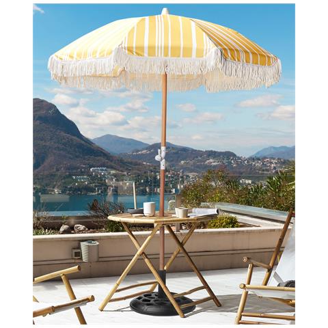 Ombrellone Da Giardino 150 Cm Mondello Giallo - Foto 1