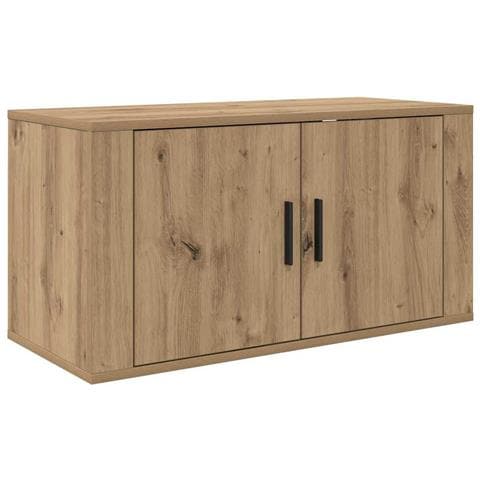 Set Mobile TV da Parete 3 pcs Rovere artigianale - Foto 1