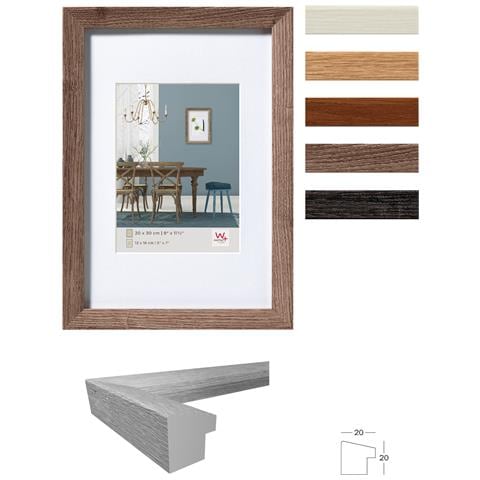 Fiorito Struttura In Legno 3x10x15 Cm, Grigio Scuro - Foto 2