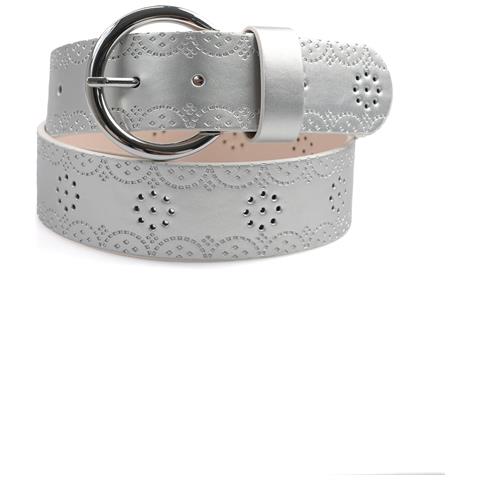 Cintura Designer con Fibbia Rotonda Contemporanea - Foto 5