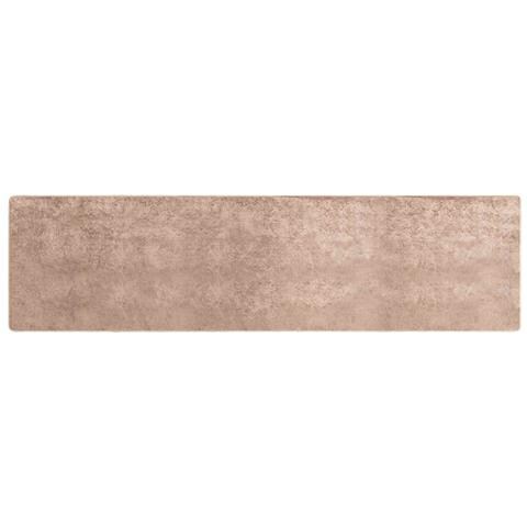 Runner Tappeto MARSA Sabbia 50 x 250 cm Poliestere e PVC - Foto 1