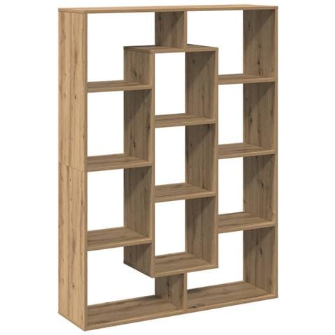 Libreria Rovere Artigianale 102x29x143 cm in Legno Multistrato - Foto 1