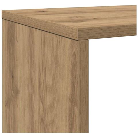 Libreria Rovere Artigianale 102x29x143 cm in Legno Multistrato - Foto 9