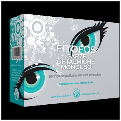 Fitofos Garze Oftalmiche Abros 20 Bustine - Foto 1