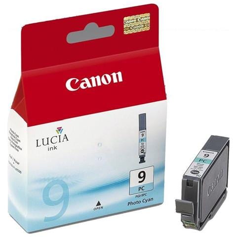 PGI-9 PC Cartuccia Ink Originale Ciano per Foto per Canon PIXMa Pro9500 Capacità 1150 Pagine - Foto 5