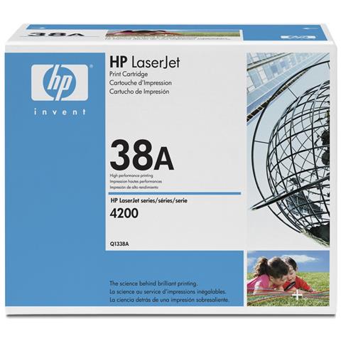 Q1338A Toner Originale Nero LaserJet 4200/4200dtn Capacità 12000 Pagine - Foto 2