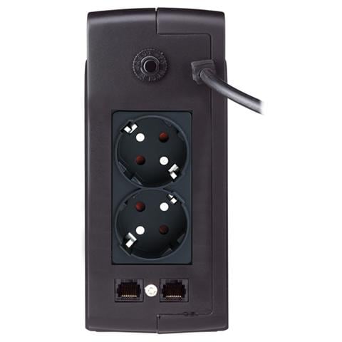 BlueWalker PowerWalker VFD 600 600VA 2AC outlet (s) Torre Nero gruppo di continuità (UPS) - Foto 2