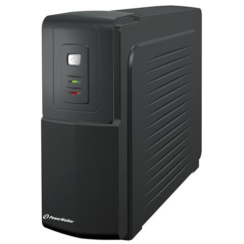 BlueWalker PowerWalker VFD 600 600VA 2AC outlet (s) Torre Nero gruppo di continuità (UPS) - Foto 1