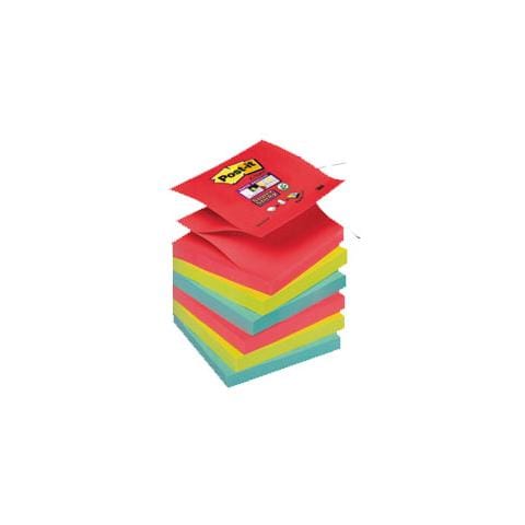 confezione da 6 pezzi - blocco 90foglietti post-it®super sticky z-notes 76x76mm r330-6ss-marrakesh - Foto 1