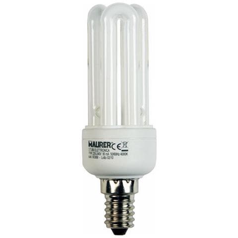 Lampadina Lampada Risparmio Energetico 3U T2 E14 11W Luce Calda - Foto 1