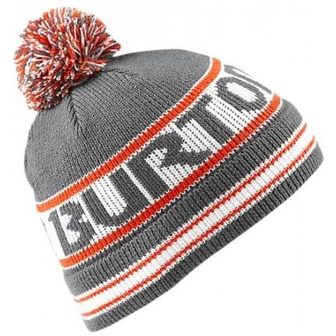 Cappello Bambino Trope Jr Beanie Unica Grigio Arancio - Foto 2