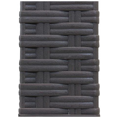 Caligola - Tavolo Da Giardino In Wicker Quadrato - Foto 2