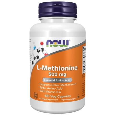 L-methionine 500 Mg, 100 Capsules - L-metionina - Foto 3