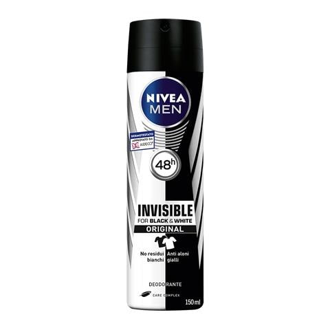 Nivea Uomo Deo Aid Spr B&w 150 Ml - Foto 1
