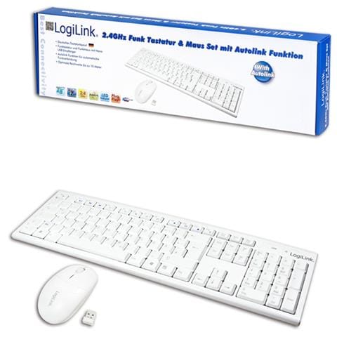 Tastiera e Mouse USB ID0104W  per Desktop/Server Colore Bianco - Foto 1