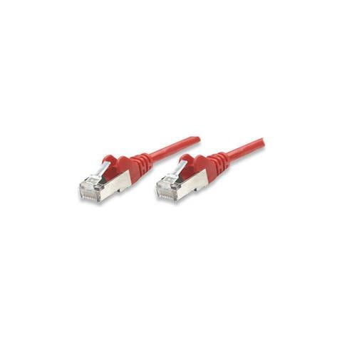 Network Cable, Cat6, UTP, 2x RJ-45, M / M, 7 ft. (2.0 m) , Red - Foto 1