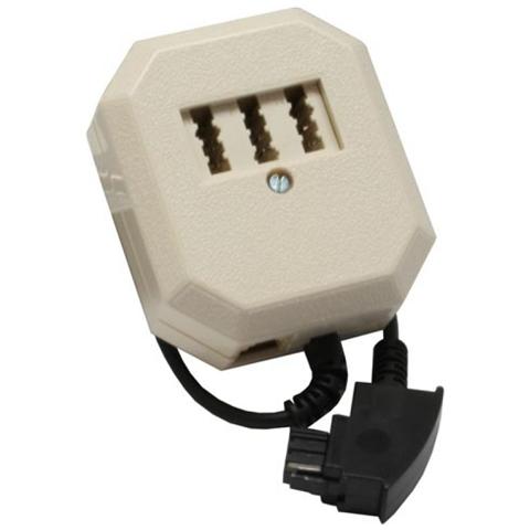 69901 TAE-F TAE-NFF, RJ11 Beige cavo di interfaccia e adattatore - Foto 1