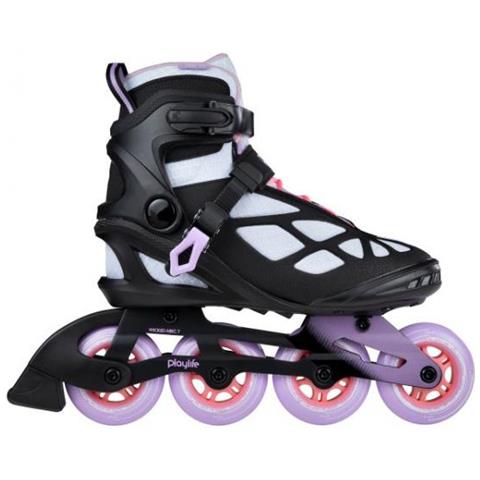 Inlineskates Lancer 84 Polipropilene Bianco / nero Mt 37 - Foto 1