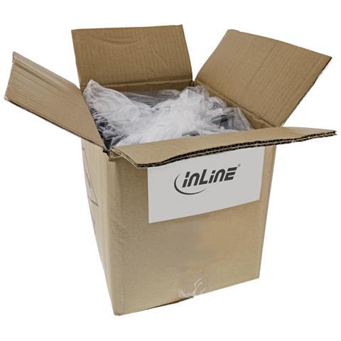 Cavo patch Lan Cat. 5e SF /UTP, grigio, bulk 70pz., 1,5m - Foto 3