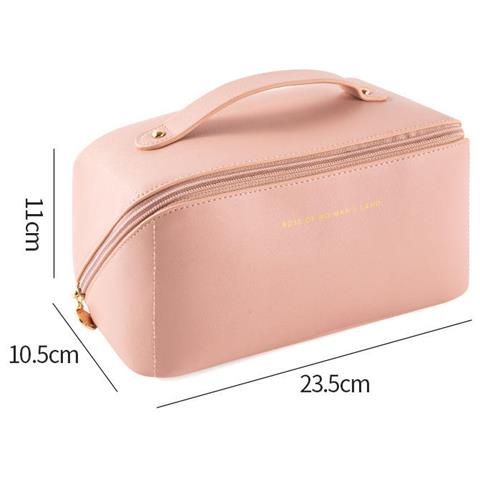 Borsa Per Il Trucco Grande/spaziosa Necessaria - Borsa Per Il Trucco - Borsa Per Il Trucco Pink - Foto 4