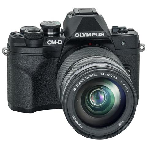 Fotocamera Mirrorless E - M10 20,3 Mpx Sensore Live MOS Video 4K Ultra HD Wi-Fi Bluetooth HDMI USB Colore Nero - Foto 1