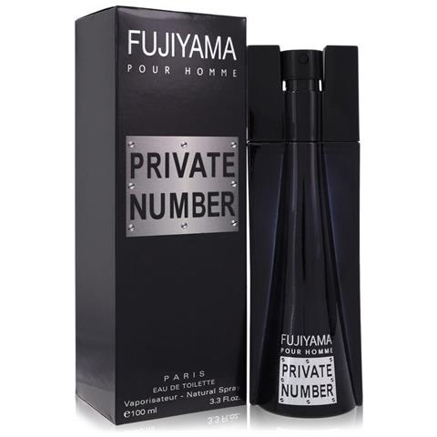 Fujiyama Private Number By Succes De Paris Eau De Toilette Spray 3.3 Oz (men) - Foto 1