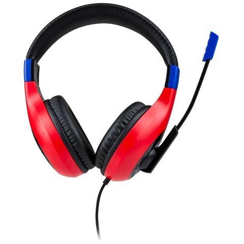 Cuffia con Microfono Nacon Wired Stereo Gaming Headset V1 Colore Nero / Blu / Rosso - Foto 2