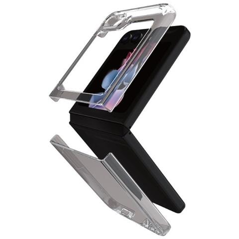 Cover Per Samsung Galaxy Z Flip 5 Hard Rigida, Trasparente - Foto 1