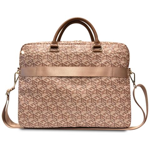 Borsa Porta Pc Per Computer Portatile 16'' G Cube, Marrone - Foto 3