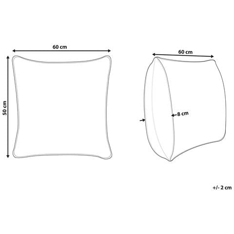 St Di 2 Guanciali Bassi Poliestere Bianco 50 X 60 Cm Triglav - Foto 2