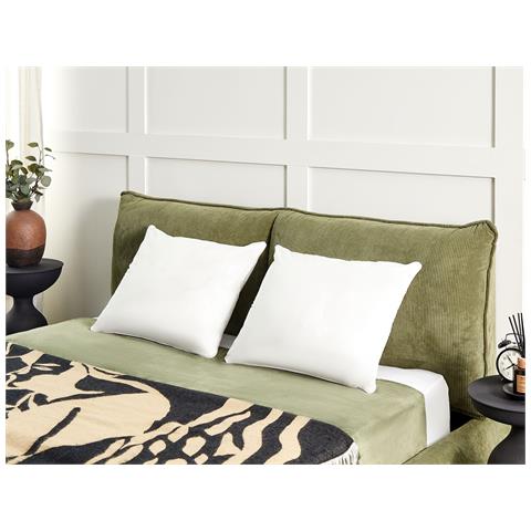 St Di 2 Guanciali Bassi Poliestere Bianco 50 X 60 Cm Triglav - Foto 1