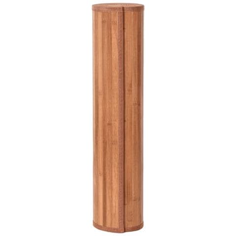 Tappeto Rettangolare Marrone 70x500 Cm In Bambù - Foto 3