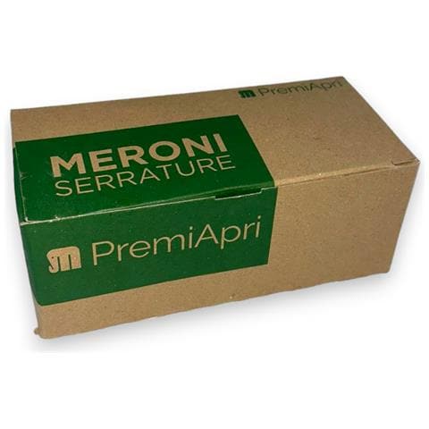 Serratura Pomolo Con Tasto Premi E Apri Per Porta Bagno Con Chiusura A Blocco Meroni N12 - Foto 6